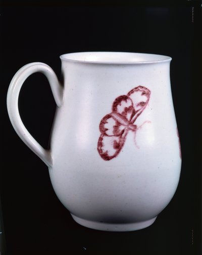 Taza de Derby con una mariposa de Richard Holdship